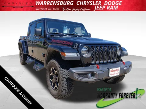 Black 2021 Jeep Gladiator Rubicon for sale in Warrensburg, MO