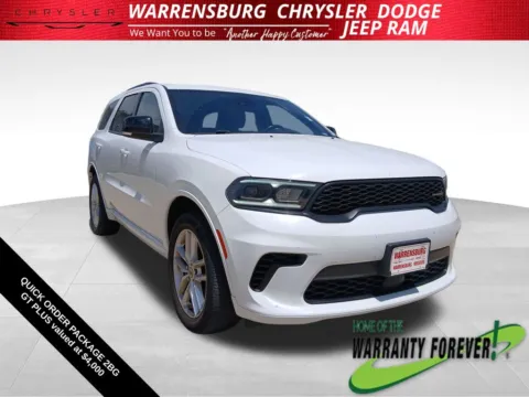 White 2024 Dodge Durango GT Plus for sale in Warrensburg, MO