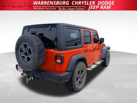 Another view of 2018 Jeep Wrangler Unlimited Sport S for sale in Warrensburg, MO at Warrensburg Chrysler Dodge Jeep Ram Fiat