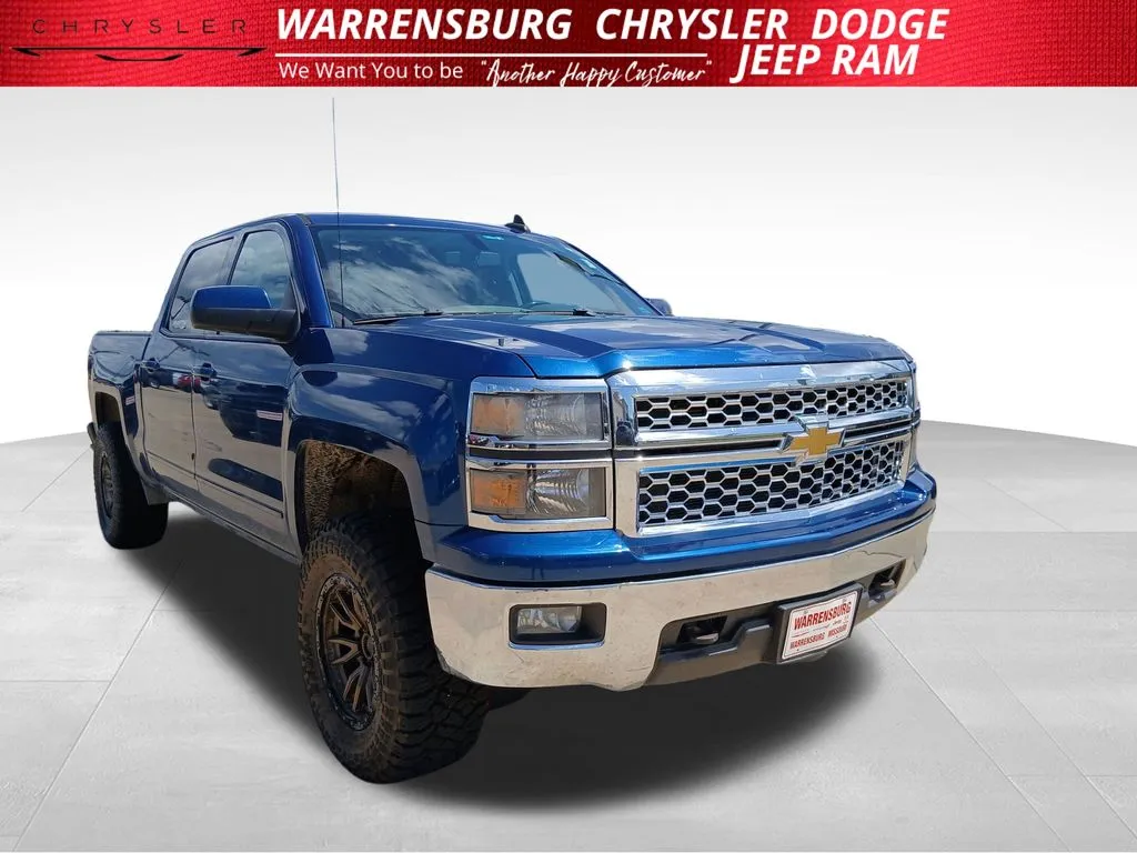 Blue 2015 Chevrolet Silverado 1500 LT for sale in Warrensburg, MO