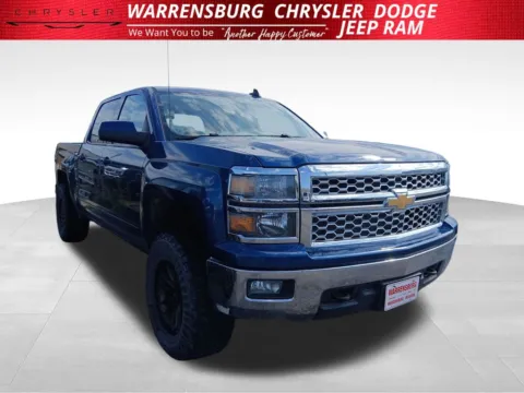 Blue 2015 Chevrolet Silverado 1500 LT for sale in Warrensburg, MO