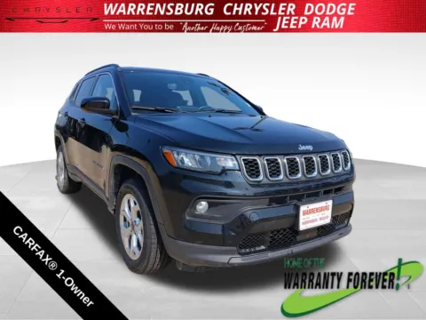 Black 2025 Jeep Compass Latitude for sale in Warrensburg, MO