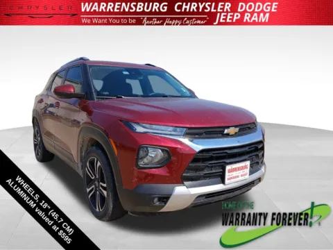 Red 2023 Chevrolet TrailBlazer LT for sale in Warrensburg, MO