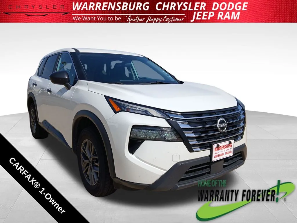 White 2024 Nissan Rogue S for sale in Warrensburg, MO