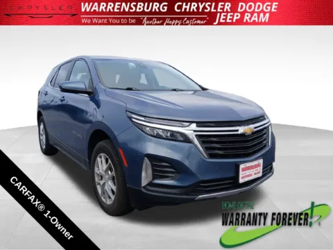 Blue 2024 Chevrolet Equinox LT for sale in Warrensburg, MO