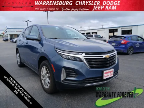 Blue 2024 Chevrolet Equinox LT for sale in Warrensburg, MO