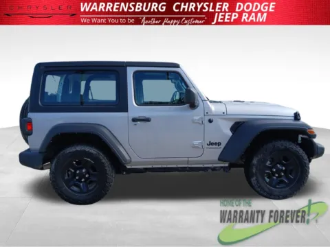 Another view of 2023 Jeep Wrangler Sport for sale in Warrensburg, MO at Warrensburg Chrysler Dodge Jeep Ram Fiat