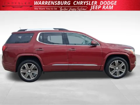 Photos of 2018 GMC Acadia Denali for sale in Warrensburg, MO at Warrensburg Chrysler Dodge Jeep Ram Fiat