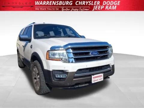 White 2015 Ford Expedition King Ranch for sale in Warrensburg, MO