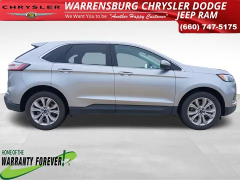 Photos of 2022 Ford Edge Titanium for sale in Warrensburg, MO at Warrensburg Chrysler Dodge Jeep Ram Fiat