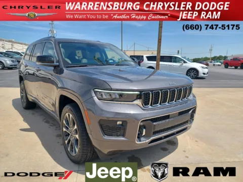 Gray 2022 Jeep Grand Cherokee L Overland for sale in Warrensburg, MO