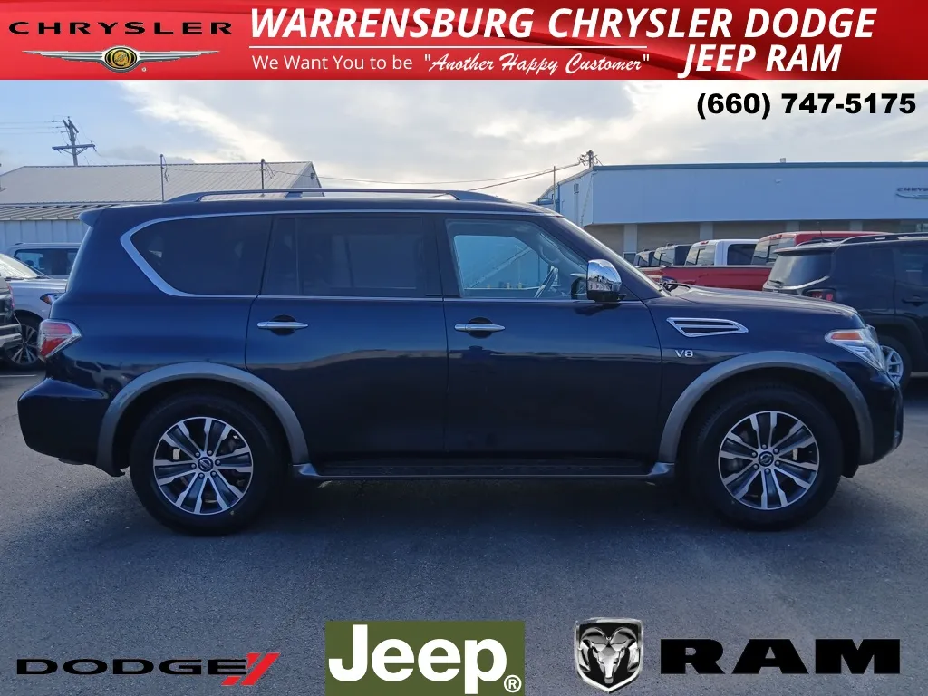Used 2020 Nissan Armada SL with VIN JN8AY2NC2L9617139 for sale in Kansas City
