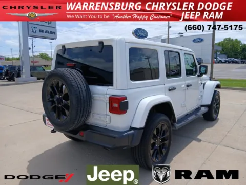 Another view of 2021 Jeep Wrangler Unlimited Sahara 4xe for sale in Warrensburg, MO at Warrensburg Chrysler Dodge Jeep Ram Fiat