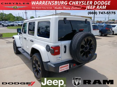More photos of 2021 Jeep Wrangler Unlimited Sahara 4xe at Warrensburg Chrysler Dodge Jeep Ram Fiat, MO