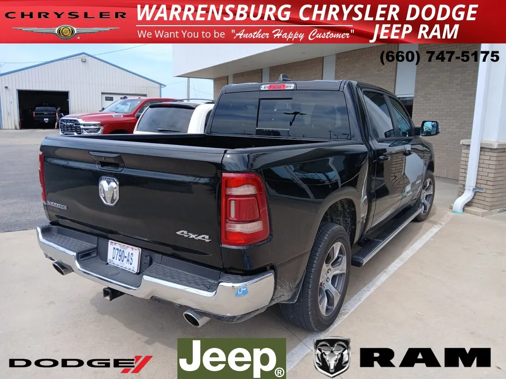 Used 2023 RAM Ram 1500 Pickup Laramie with VIN 1C6SRFJTXPN643812 for sale in Kansas City