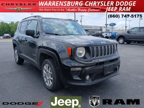 Black 2023 Jeep Renegade Latitude for sale in Warrensburg, MO