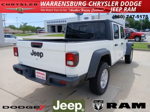 Another view of 2023 Jeep Gladiator Sport for sale in Warrensburg, MO at Warrensburg Chrysler Dodge Jeep Ram Fiat