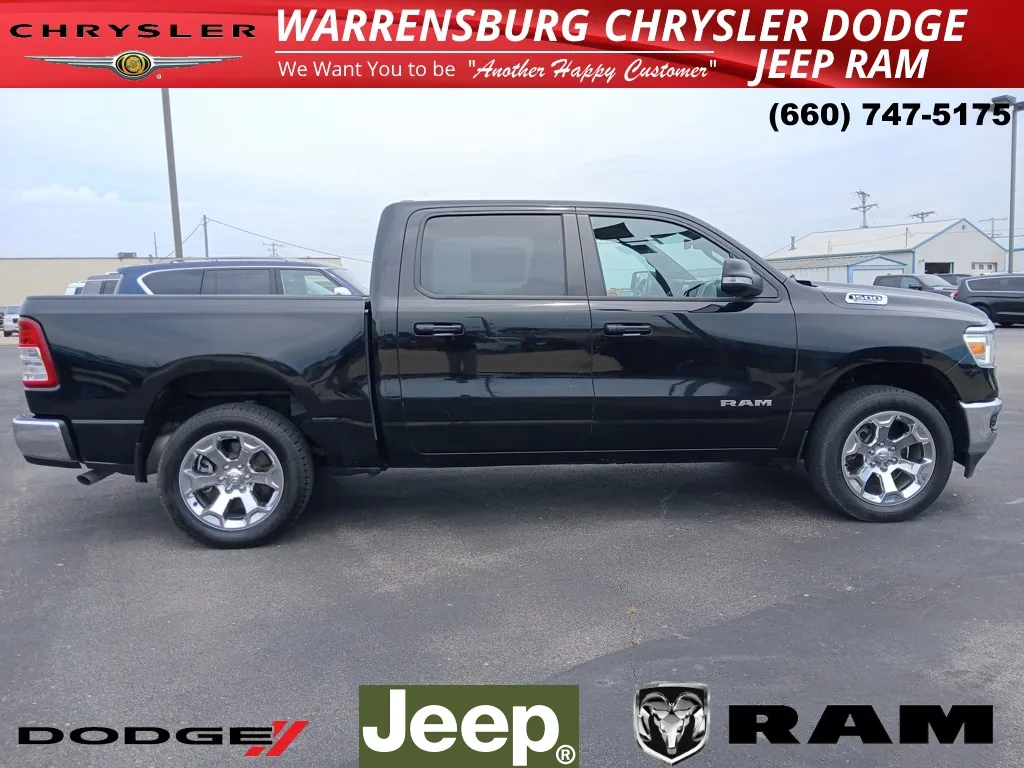 Used 2022 RAM Ram 1500 Pickup Big Horn/Lone Star with VIN 1C6RRFFG8NN411782 for sale in Kansas City