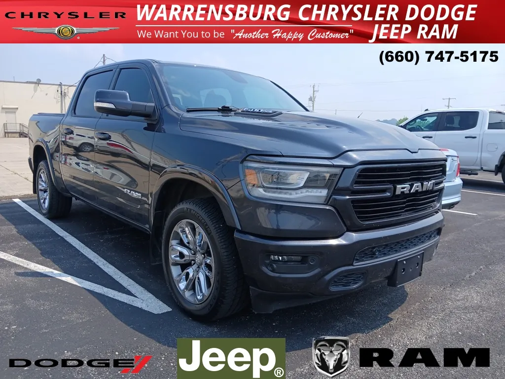 Blue 2019 Ram 1500 Laramie for sale in Warrensburg, MO