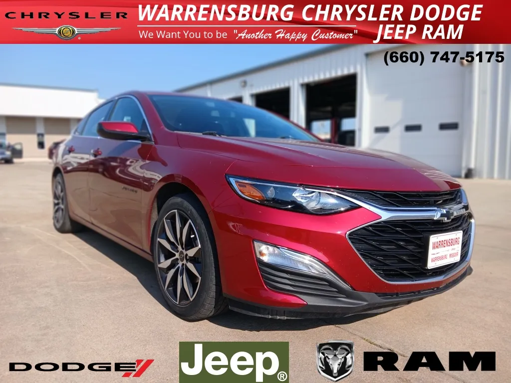Red 2020 Chevrolet Malibu RS for sale in Warrensburg, MO