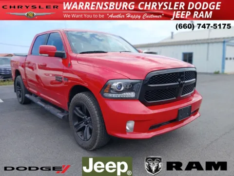 Red 2018 Ram 1500 Night for sale in Warrensburg, MO