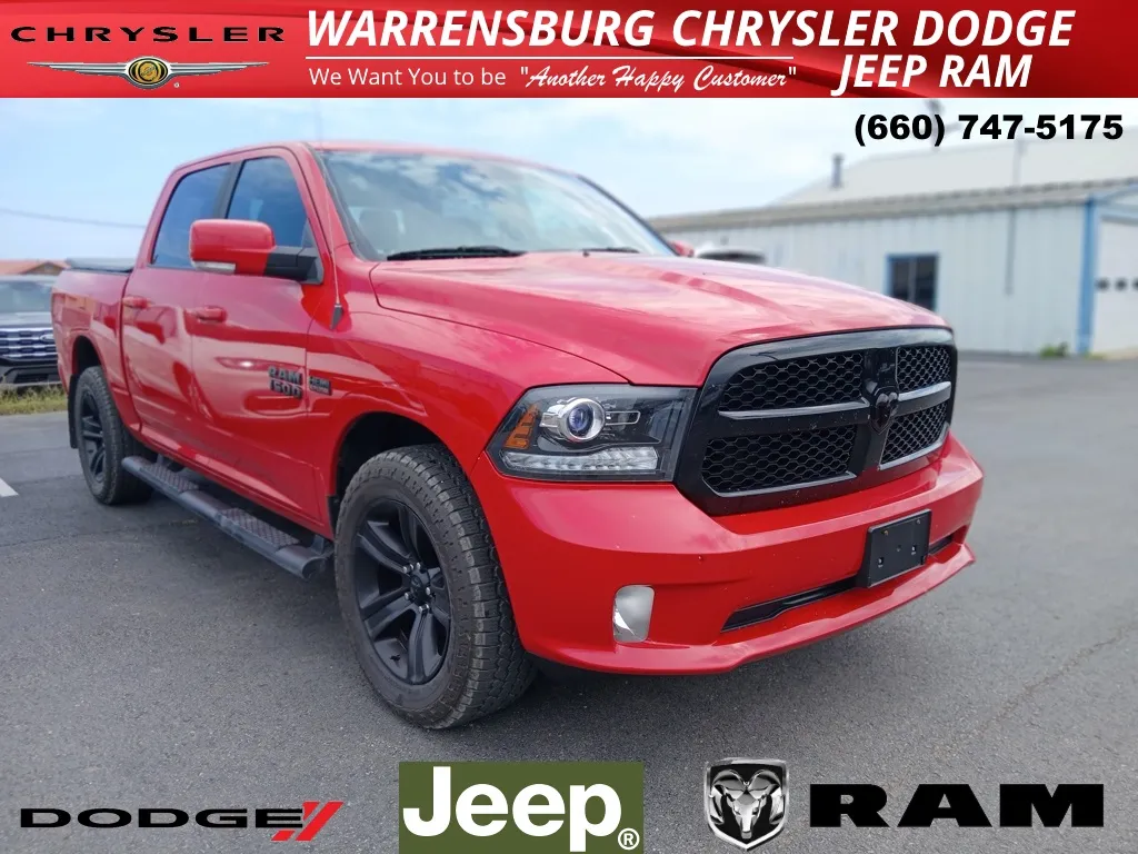 Red 2018 Ram 1500 Night for sale in Warrensburg, MO