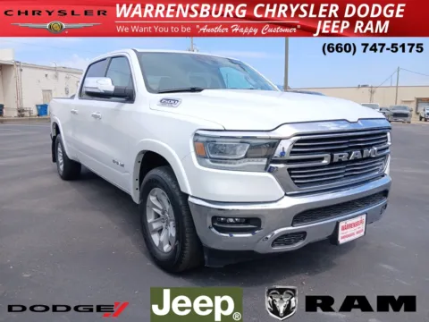 White 2022 Ram 1500 Laramie for sale in Warrensburg, MO