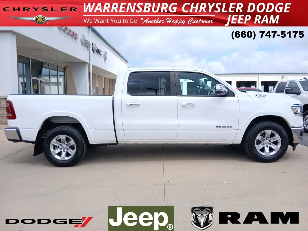 Used 2022 RAM Ram 1500 Pickup Laramie with VIN 1C6RRERT4NN329406 for sale in Kansas City