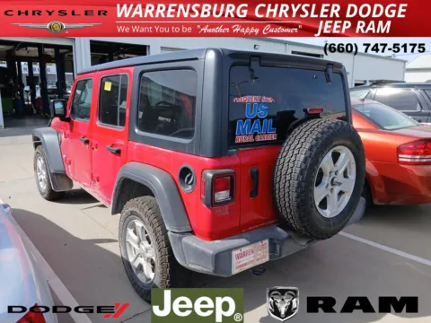 Another view of 2021 Jeep Wrangler Unlimited Sport RHD for sale in Warrensburg, MO at Warrensburg Chrysler Dodge Jeep Ram Fiat