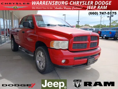 Red 2002 Dodge Ram 1500 for sale in Warrensburg, MO