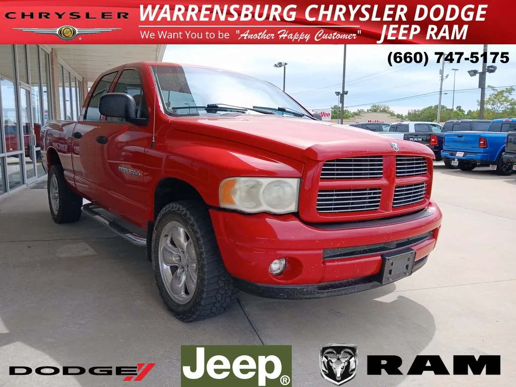 Red 2002 Dodge Ram 1500 for sale in Warrensburg, MO