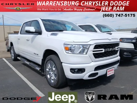 White 2024 Ram 1500 Big Horn/Lone Star for sale in Warrensburg, MO