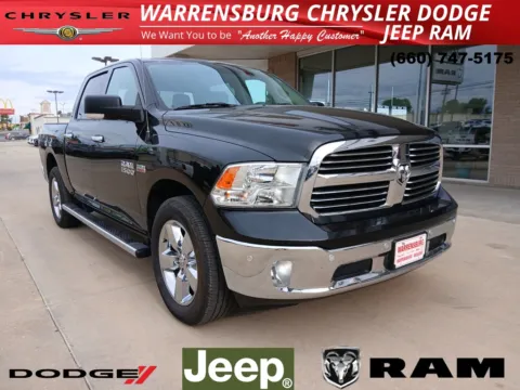 Black 2018 Ram 1500 Big Horn for sale in Warrensburg, MO