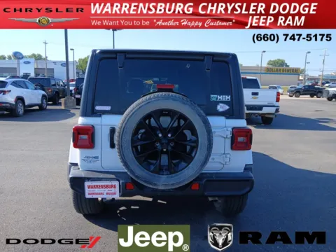 More photos of 2021 Jeep Wrangler Unlimited Sahara 4xe at Warrensburg Chrysler Dodge Jeep Ram Fiat, MO
