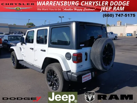 More photos of 2021 Jeep Wrangler Unlimited Sahara 4xe at Warrensburg Chrysler Dodge Jeep Ram Fiat, MO