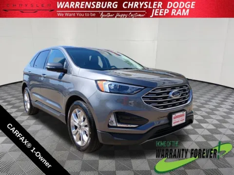 Gray 2024 Ford Edge Titanium for sale in Warrensburg, MO