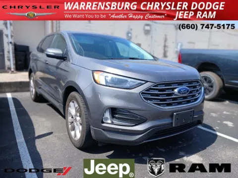 Gray 2024 Ford Edge Titanium for sale in Warrensburg, MO