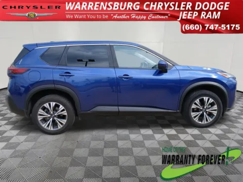 Photos of 2023 Nissan Rogue SV for sale in Warrensburg, MO at Warrensburg Chrysler Dodge Jeep Ram Fiat