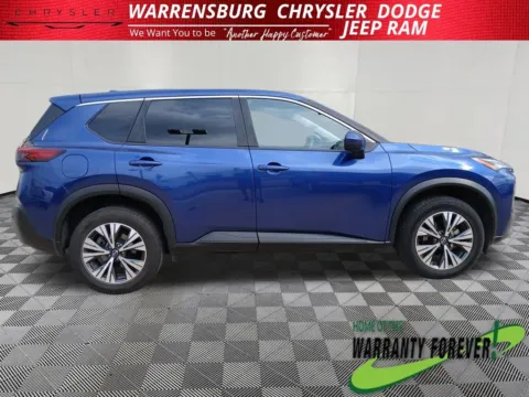 Photos of 2023 Nissan Rogue SV for sale in Warrensburg, MO at Warrensburg Chrysler Dodge Jeep Ram Fiat