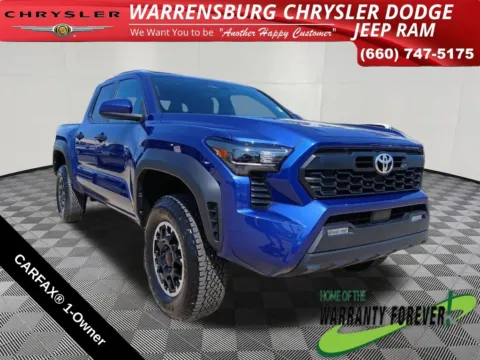 Blue 2024 Toyota Tacoma TRD Off-Road for sale in Warrensburg, MO