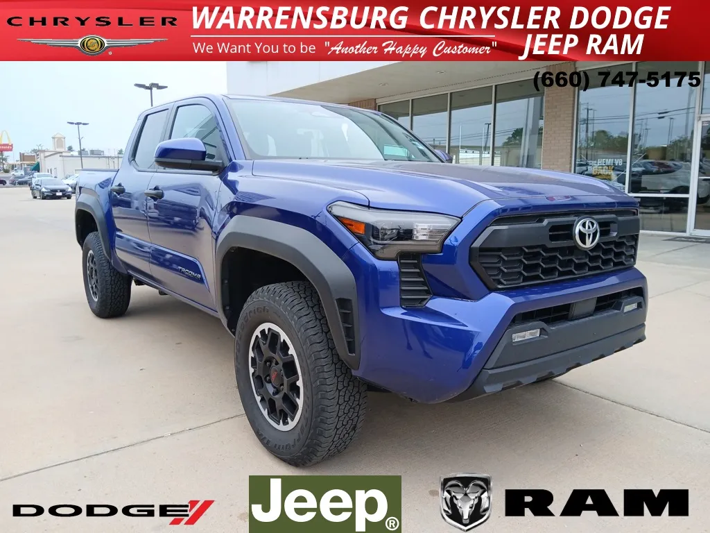 Blue 2024 Toyota Tacoma TRD Off-Road for sale in Warrensburg, MO