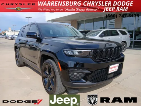 Black 2024 Jeep Grand Cherokee Altitude X for sale in Warrensburg, MO