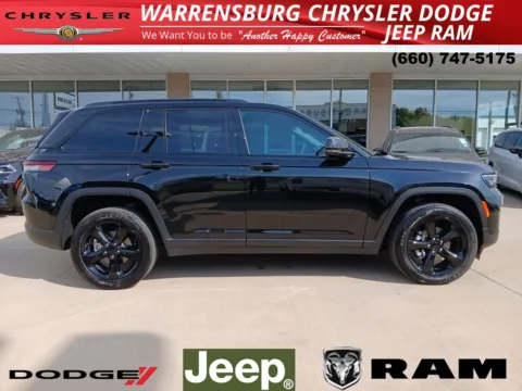Photos of 2024 Jeep Grand Cherokee Altitude X for sale in Warrensburg, MO at Warrensburg Chrysler Dodge Jeep Ram Fiat