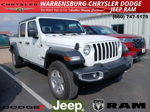 White 2023 Jeep Gladiator Sport for sale in Warrensburg, MO