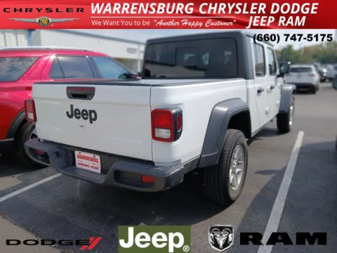 Photos of 2023 Jeep Gladiator Sport for sale in Warrensburg, MO at Warrensburg Chrysler Dodge Jeep Ram Fiat
