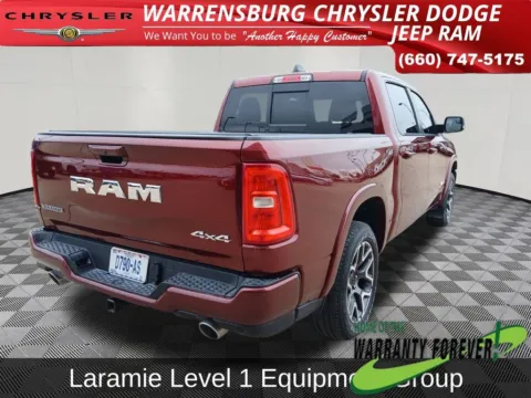 Another view of 2025 Ram 1500 Laramie for sale in Warrensburg, MO at Warrensburg Chrysler Dodge Jeep Ram Fiat
