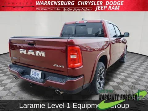 Another view of 2025 Ram 1500 Laramie for sale in Warrensburg, MO at Warrensburg Chrysler Dodge Jeep Ram Fiat