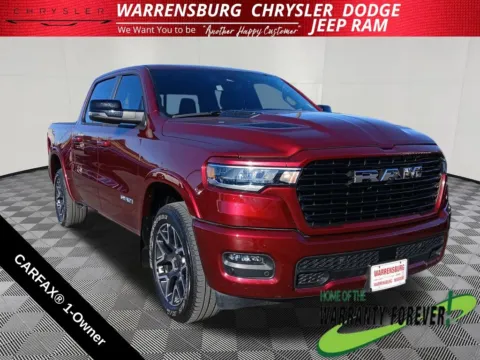 Red 2025 Ram 1500 Laramie for sale in Warrensburg, MO