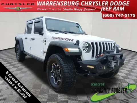 White 2021 Jeep Gladiator Rubicon for sale in Warrensburg, MO