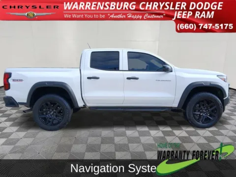 Photos of 2023 Chevrolet Colorado Trail Boss for sale in Warrensburg, MO at Warrensburg Chrysler Dodge Jeep Ram Fiat